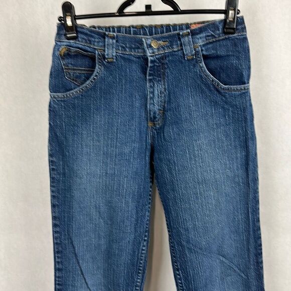 Wrangler Boys Jeans Size 16 Regular Adjustable Waist - Picture 2 of 7
